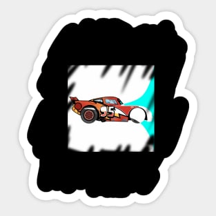 Lightening Mcqueen Sticker